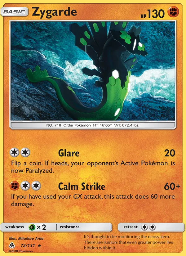 Zygarde (Forbidden Light #72/131)