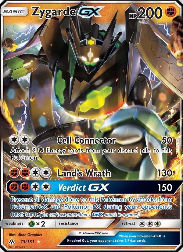Zygarde GX (Forbidden Light #73/131)