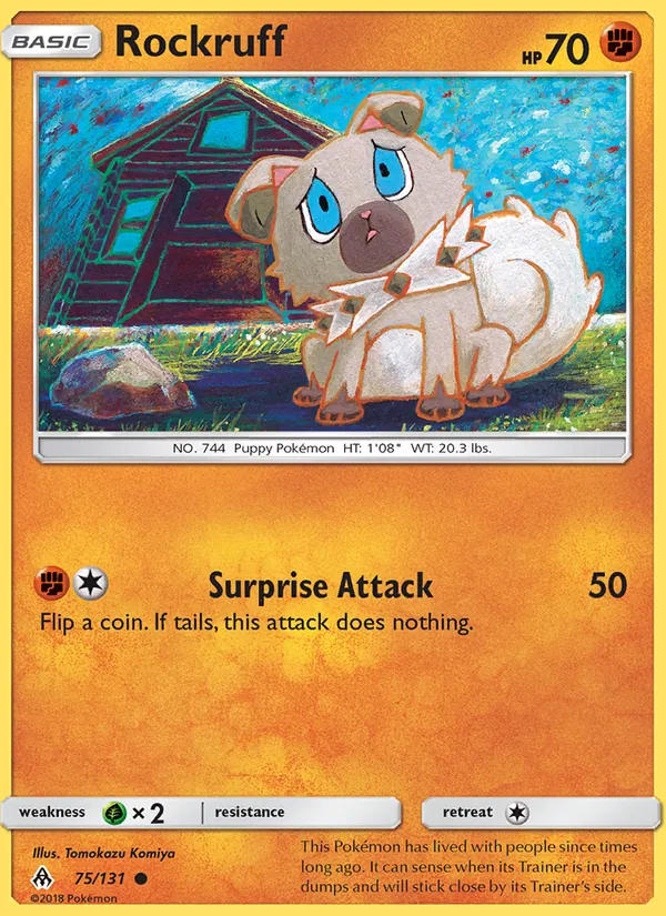 Rockruff (Forbidden Light #75/131)