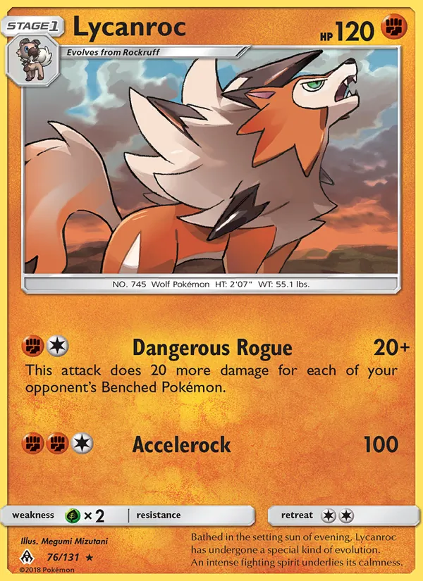 Lycanroc (Forbidden Light #76/131)