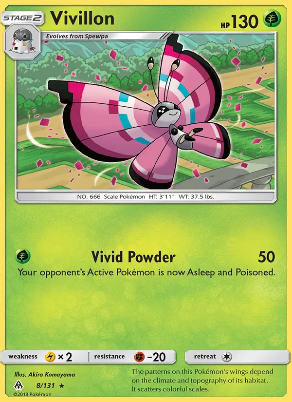 Vivillon (Forbidden Light #8/131)