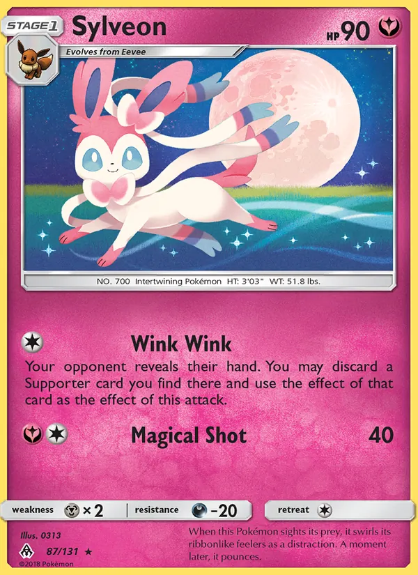Sylveon (Forbidden Light #87/131)