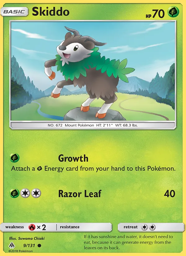 Skiddo (Forbidden Light #9/131)