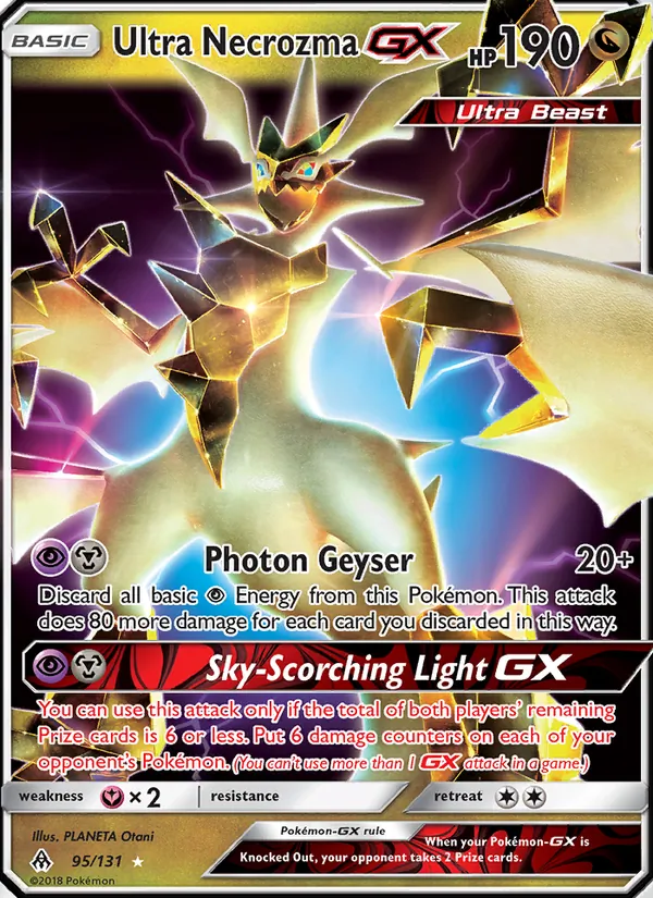 Ultra Necrozma GX (Forbidden Light #95/131)