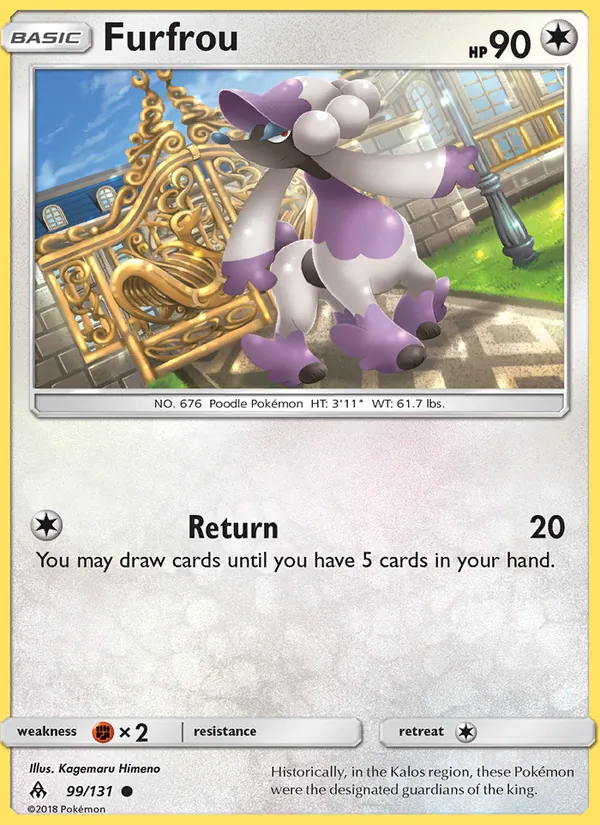 Furfrou (Forbidden Light #99/131)
