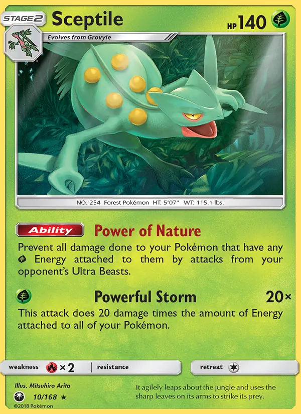 Sceptile (Celestial Storm #10/168)