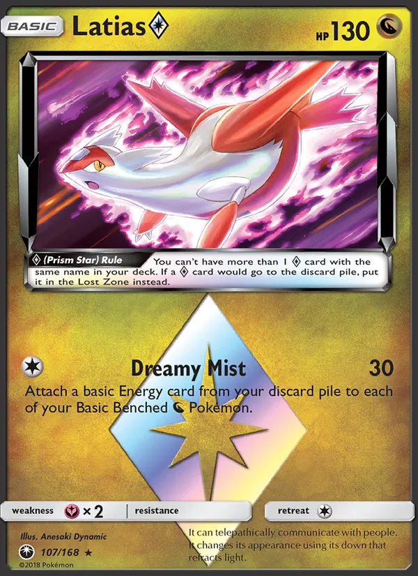 Latias ◇ (Celestial Storm #107/168)