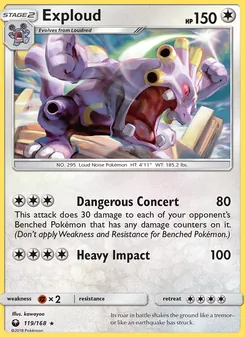 Exploud (Celestial Storm #119/168)