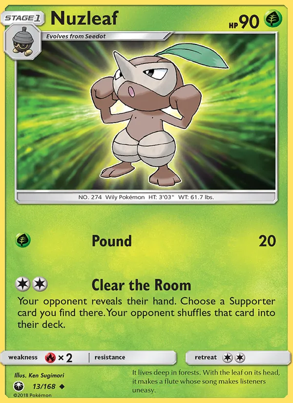 Nuzleaf (Celestial Storm #13/168)