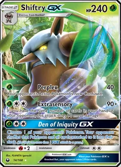 Shiftry GX (Celestial Storm #14/168)