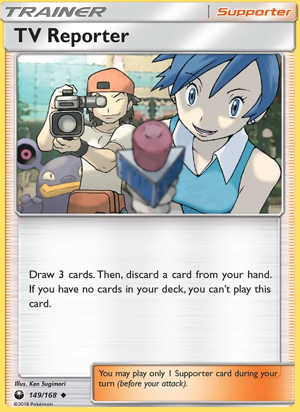 TV Reporter (Celestial Storm #149/168)