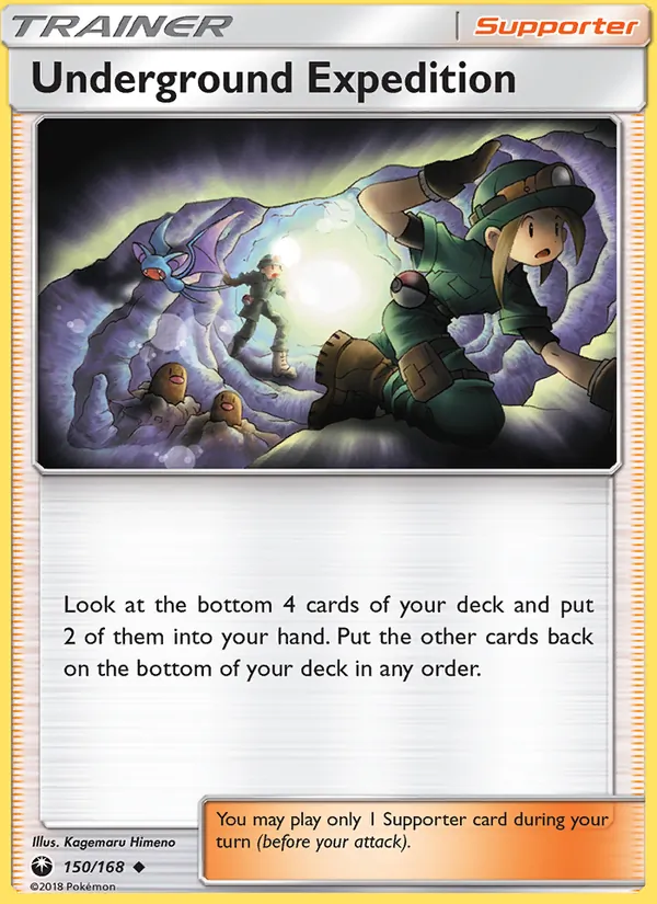 Underground Expedition (Celestial Storm #150/168)
