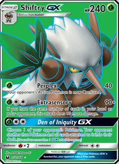 Shiftry GX (Celestial Storm #152/168)