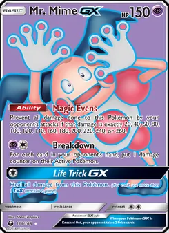 Mr. Mime GX (Celestial Storm #156/168)