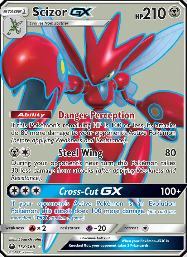 Scizor GX (Celestial Storm #158/168)
