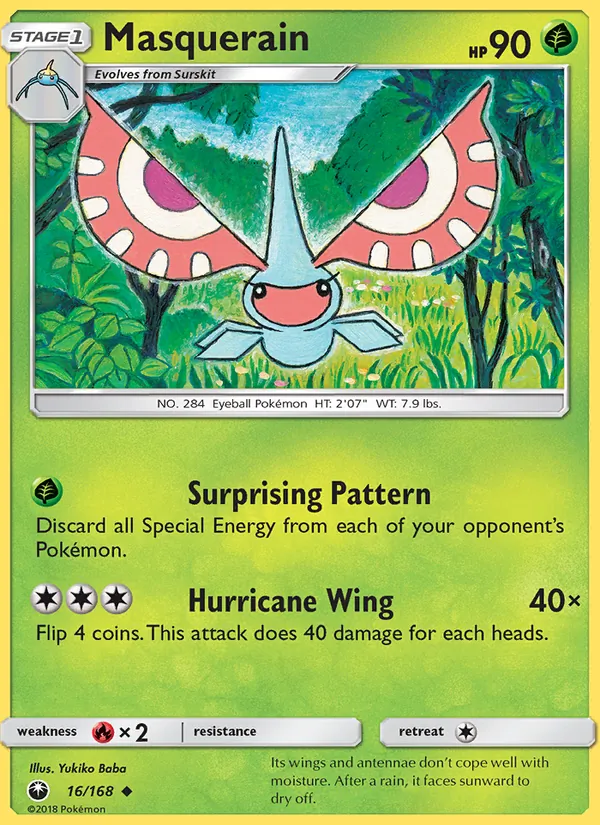 Masquerain (Celestial Storm #16/168)