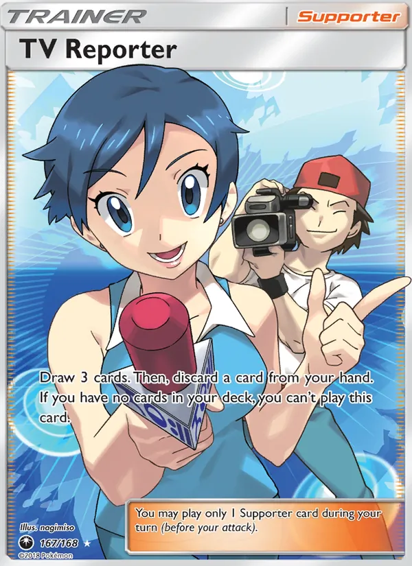 TV Reporter (Celestial Storm #167/168)