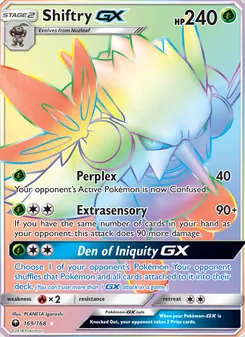 Shiftry GX (Celestial Storm #169/168)