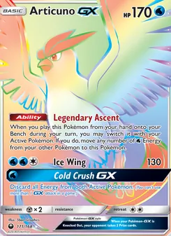 Articuno GX (Celestial Storm #171/168)