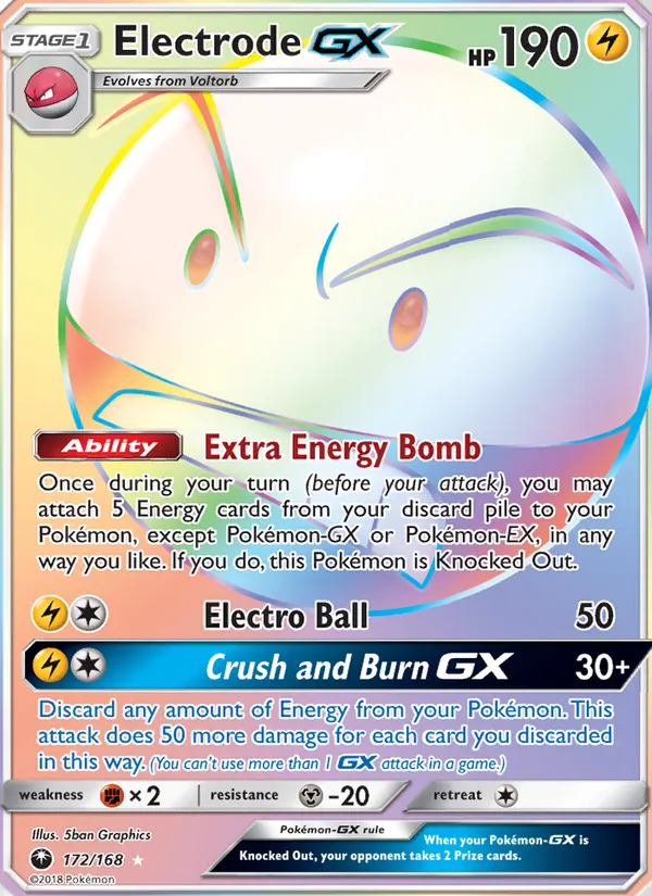 Electrode GX (Celestial Storm #172/168)