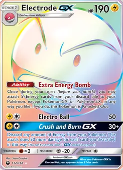 Electrode GX (Celestial Storm #172/168)