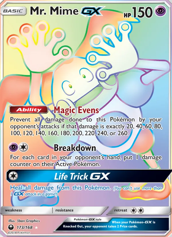 Mr. Mime GX (Celestial Storm #173/168)