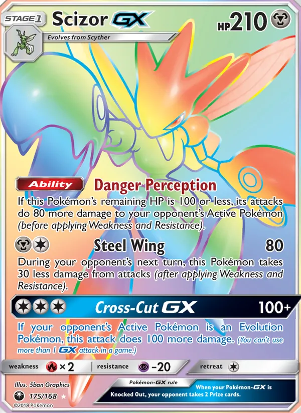 Scizor GX (Celestial Storm #175/168)