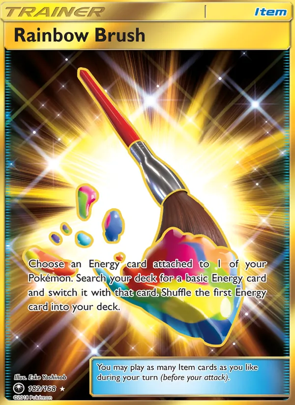 Rainbow Brush (Celestial Storm #182/168)