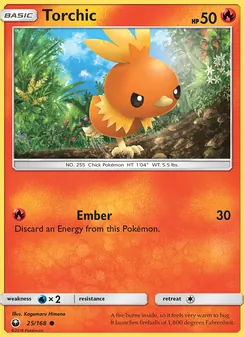 Torchic (Celestial Storm #25/168)