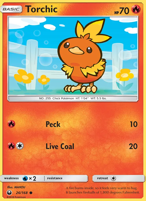 Torchic (Celestial Storm #26/168)