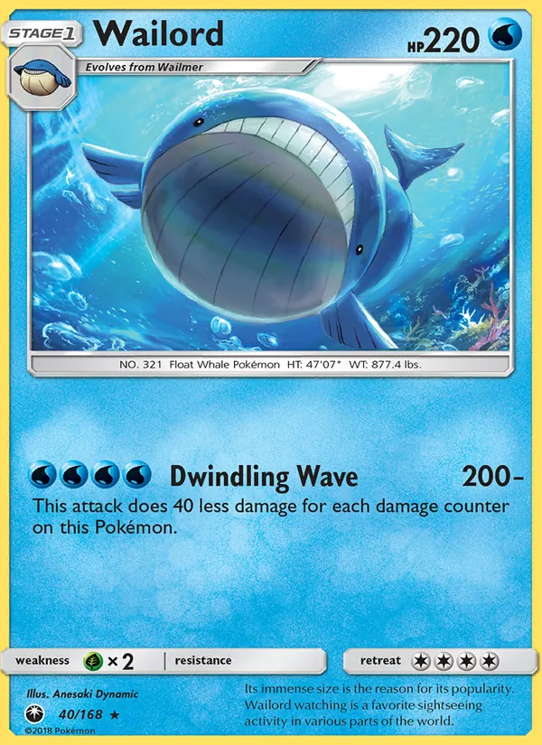 Wailord (Celestial Storm #40/168)