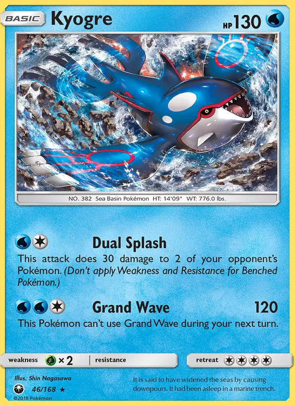 Kyogre (Celestial Storm #46/168)