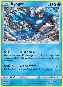 Kyogre (Celestial Storm #46/168)