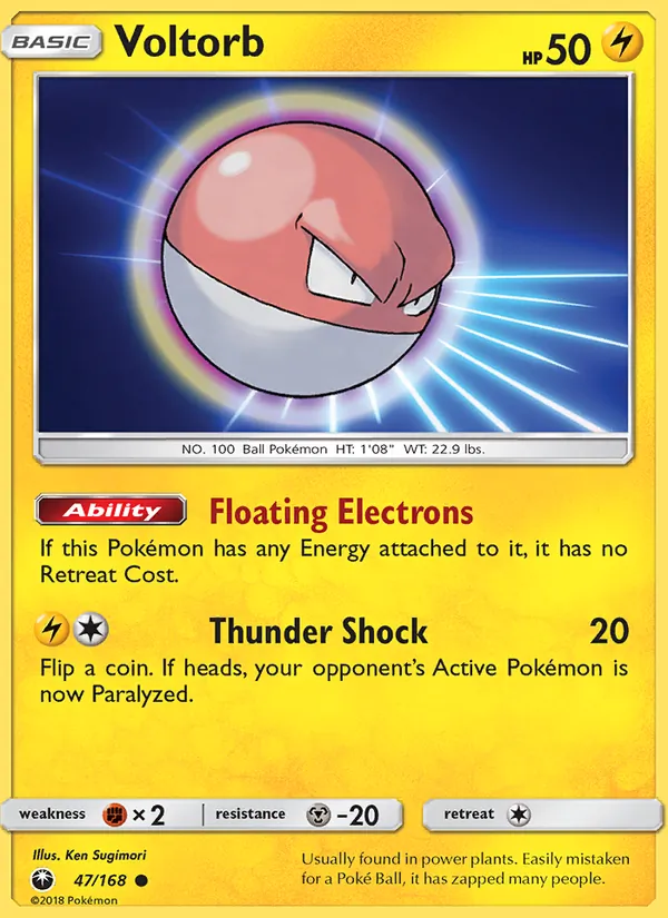 Voltorb (Celestial Storm #47/168)