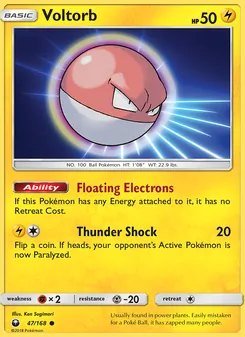 Voltorb (Celestial Storm #47/168)