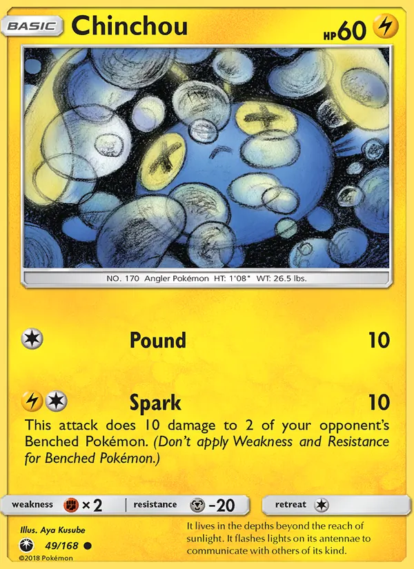 Chinchou (Celestial Storm #49/168)