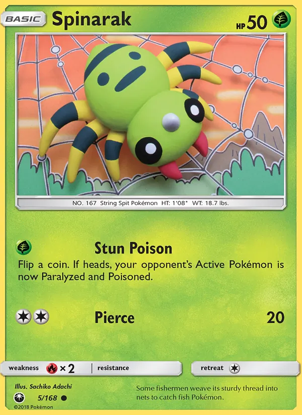 Spinarak (Celestial Storm #5/168)