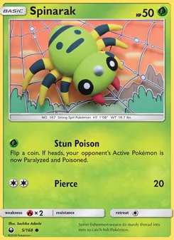 Spinarak (Celestial Storm #5/168)