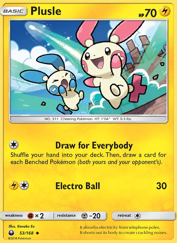 Plusle (Celestial Storm #53/168)