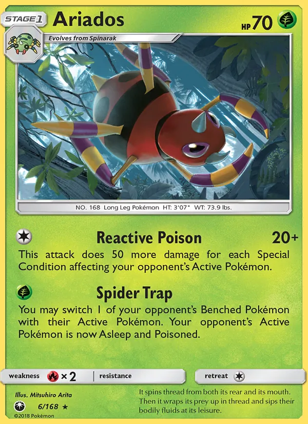 Ariados (Celestial Storm #6/168)