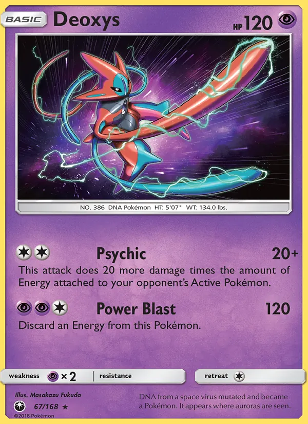 Deoxys (Celestial Storm #67/168)