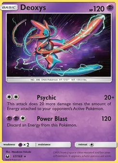 Deoxys (Celestial Storm #67/168)
