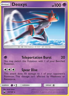 Deoxys (Celestial Storm #69/168)