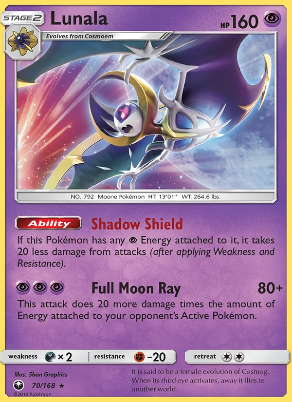 Lunala (Celestial Storm #70/168)
