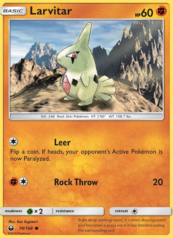 Larvitar (Celestial Storm #74/168)