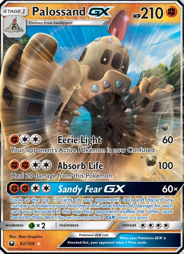 Palossand GX (Celestial Storm #82/168)