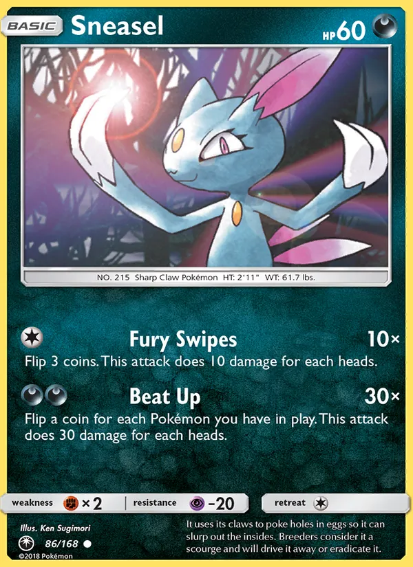 Sneasel (Celestial Storm #86/168)
