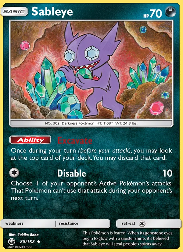 Sableye (Celestial Storm #88/168)