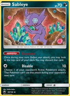 Sableye (Celestial Storm #88/168)
