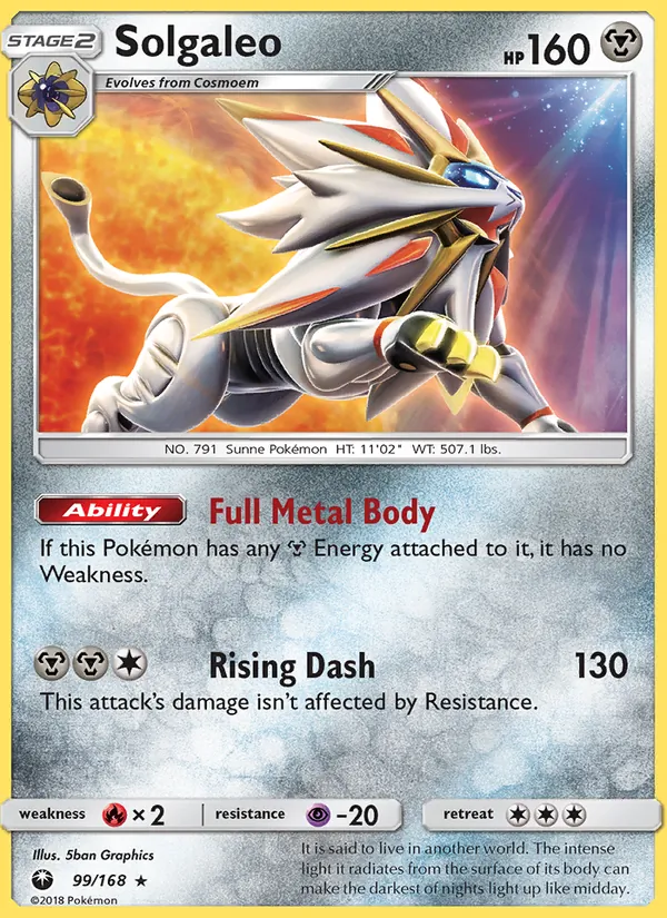 Solgaleo (Celestial Storm #99/168)